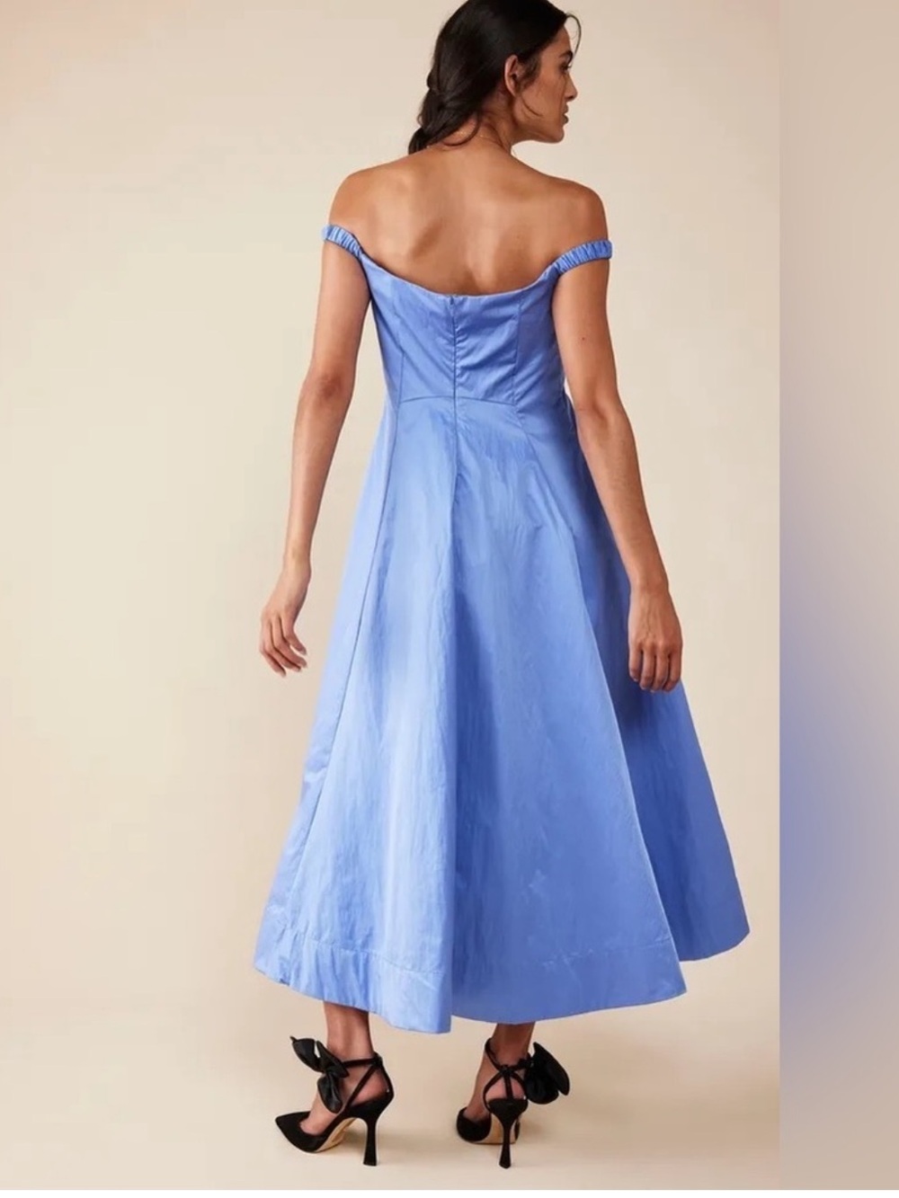Free People Blue Midi Dress - Picture 4 of 8
